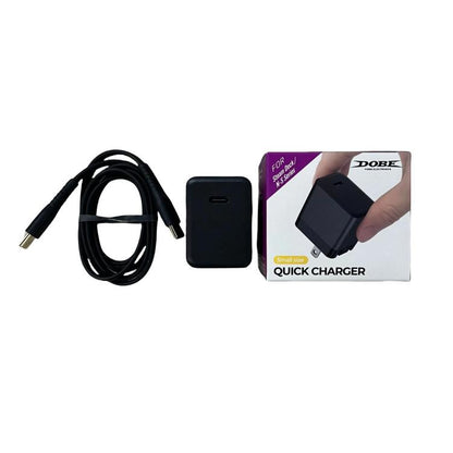 DOBE 45W GaN Fast Charger For Nintendo Switch 2/Switch OLED/Switch/Switch Lite USB-C Charger US Plug - Charger & Power by DOBE | Online Shopping UK | buy2fix