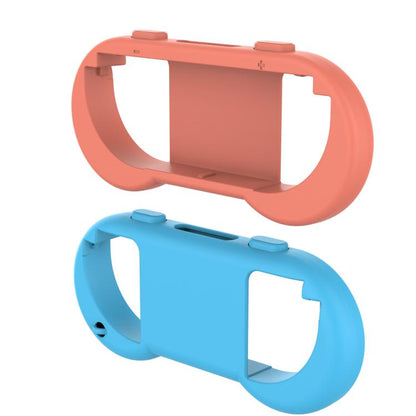 For Nintendo Switch 2 Joy-Con 1pair Comfort Grip with Adjustable Wrist Band(Blue Red) - Others by buy2fix | Online Shopping UK | buy2fix