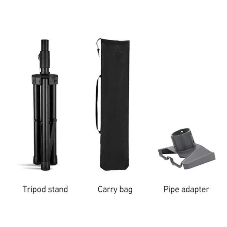 For Starlink Gen 3 Outdoor Tripod Stand(Black) - Antenna Base by buy2fix | Online Shopping UK | buy2fix