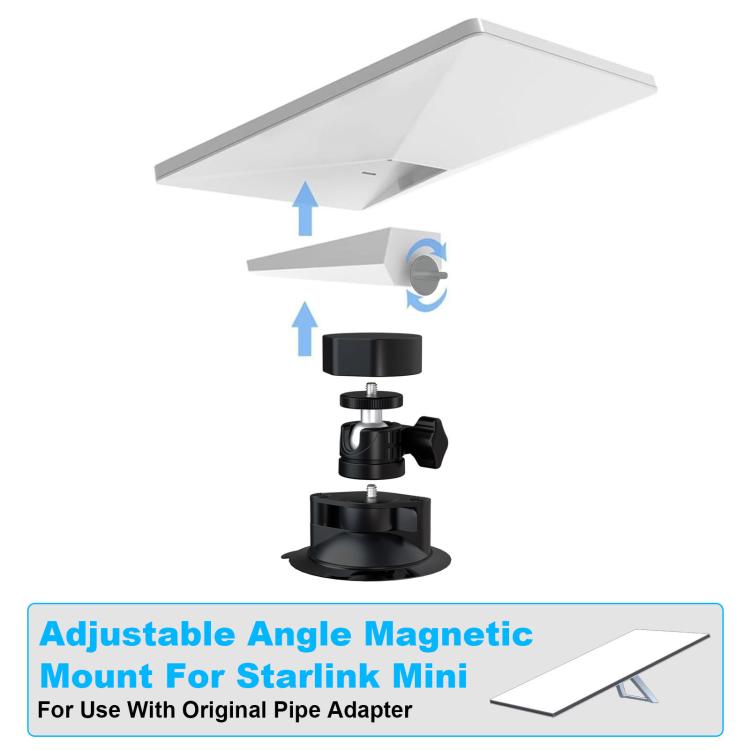 For Starlink Mini Roof Suction Cup Mount - Roof Racks by buy2fix | Online Shopping UK | buy2fix