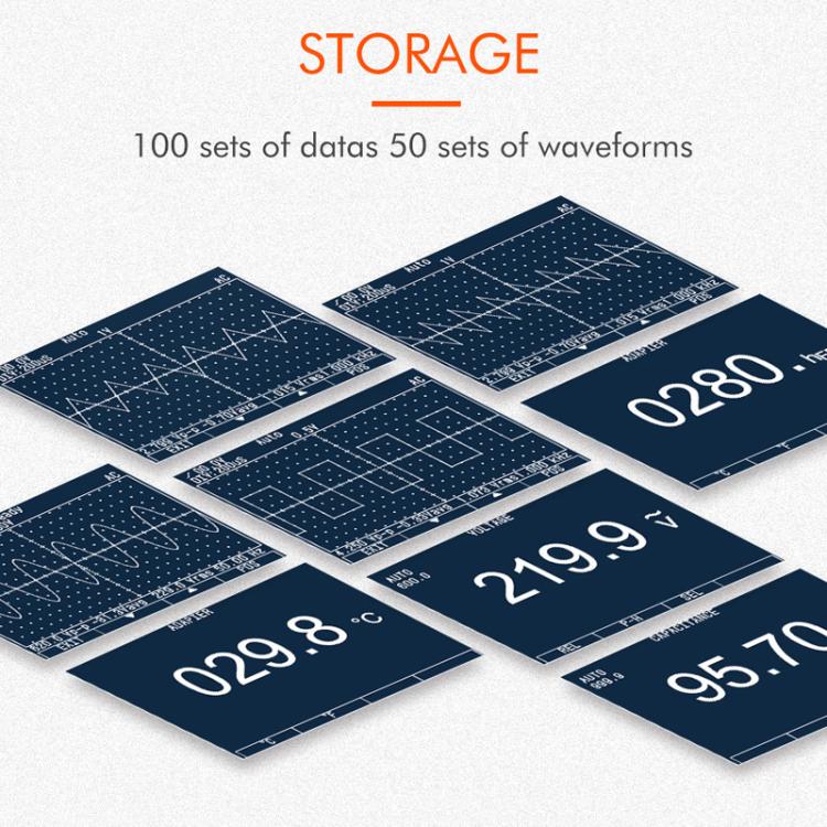 TOOLTOP ET827 Oscilloscope Multimeter 200Msps Sampling Rate 40MHz Oscilloscope + Multimeter 2 In 1 - Digital Multimeter by TOOLTOP | Online Shopping UK | buy2fix
