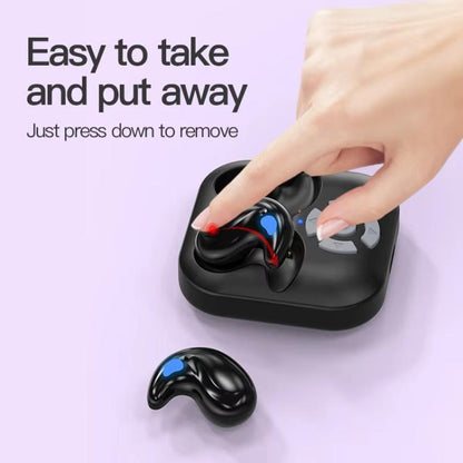 Bluetooth Sleep Earphones Video Like Remote Control E-book Page Turner(Black) - Bluetooth Earphone by buy2fix | Online Shopping UK | buy2fix