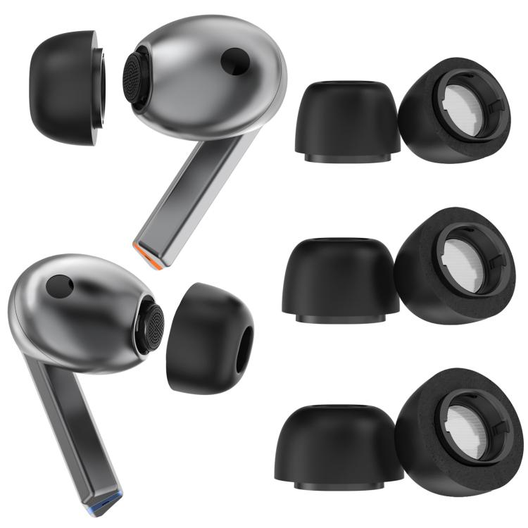 For Samsung Galaxy Buds3 Pro AhaStyle WG168 Memory Foam Anti-Slip Anti-Loss Earplug Cap, Size: S+M+L - Anti-dust & Ear Caps by AhaStyle | Online Shopping UK | buy2fix