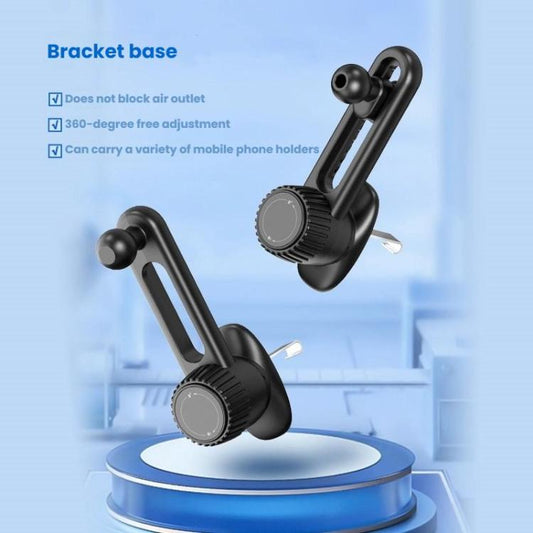 Car Air Outlet Bracket Base, Style: Adjustable - Universal Car Holders by buy2fix | Online Shopping UK | buy2fix
