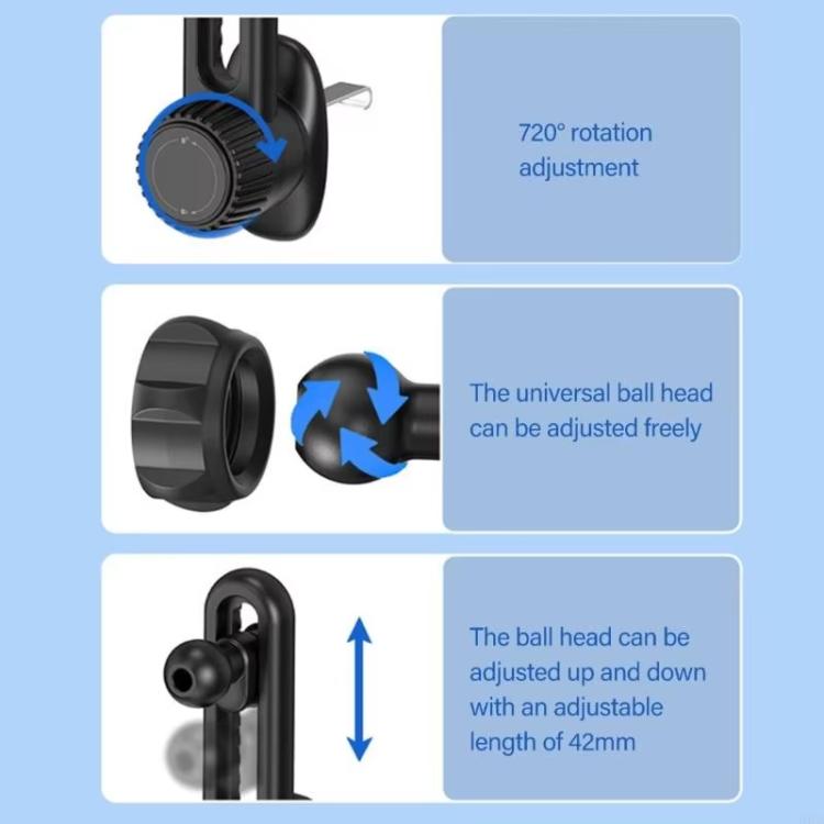 Car Air Outlet Bracket Base, Style: Adjustable - Universal Car Holders by buy2fix | Online Shopping UK | buy2fix