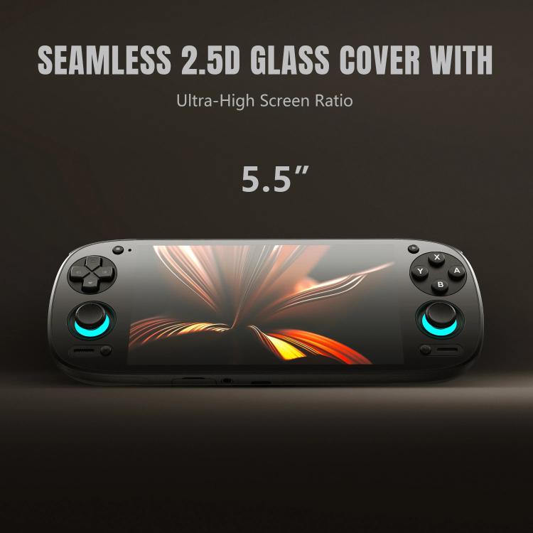 Retroid Pocket RP5 5.5 Inch OLED Touch Screen Handheld Game Console, Size: With 512G TF Card(Black) - Pocket Console by Retroid Pocket | Online Shopping UK | buy2fix