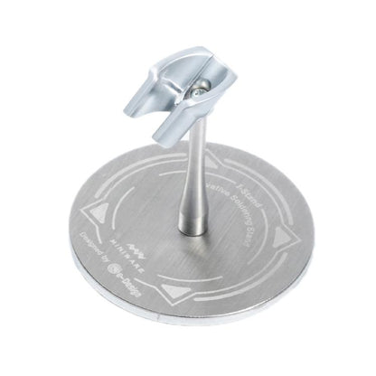 MINIWARE TS101/SA80 Dedicated Electric Soldering Iron Stainless Steel Bracket Mini Soldering Station(Silver) - Soldering Iron Stand by MINIWARE | Online Shopping UK | buy2fix