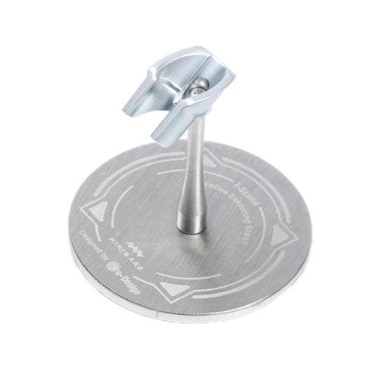 MINIWARE TS101/SA80 Dedicated Electric Soldering Iron Stainless Steel Bracket Mini Soldering Station(Silver) - Soldering Iron Stand by MINIWARE | Online Shopping UK | buy2fix