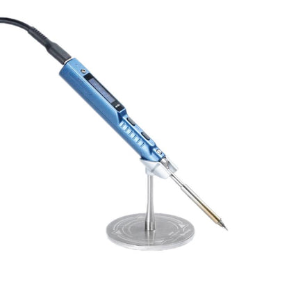 MINIWARE TS101/SA80 Dedicated Electric Soldering Iron Stainless Steel Bracket Mini Soldering Station(Silver) - Soldering Iron Stand by MINIWARE | Online Shopping UK | buy2fix