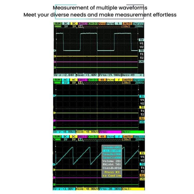 Mini Handheld Digital Storage Four-channel Automobile Maintenance Oscilloscope(DS213) - Other Tester Tool by buy2fix | Online Shopping UK | buy2fix