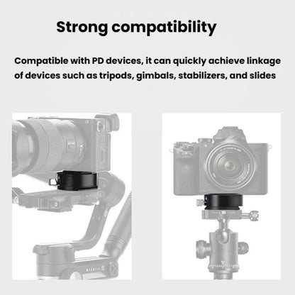 FlexiFilm TG-Q2S Aluminum Alloy Arca Quick Release Plate Gimbal Slide Rail Quick Release Parts(Silver) - Quick Release Plate by FlexiFilm | Online Shopping UK | buy2fix