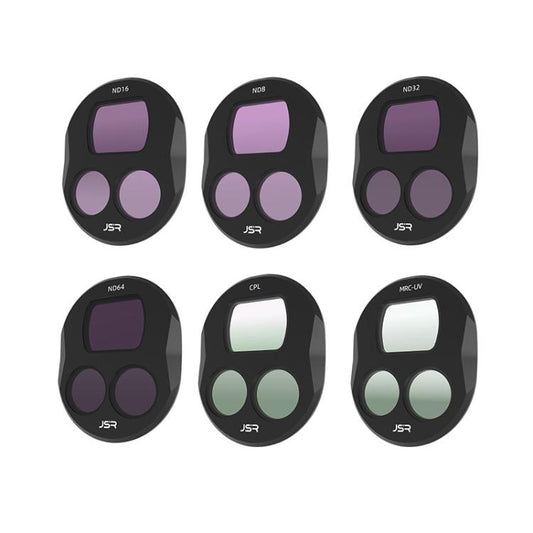 For DJI Mavic 4 Pro JSR Filter Lens Protector, Style: UV+CPL+ND8+ND16+ND32+ND64 - Lens Filter by JSR | Online Shopping UK | buy2fix