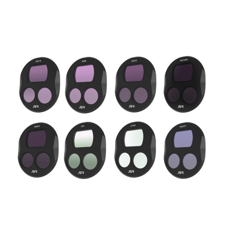 For DJI Mavic 4 Pro JSR Filter Lens Protector, Style: CPL+ND8+ND16+ND32+ND64+STAR+ND1000+NIGHT - Lens Filter by JSR | Online Shopping UK | buy2fix