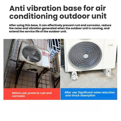 95 x 450mm For 5-6HP Outdoor AC Units Plastic Anti-Vibration Base - Air Conditioner Parts by buy2fix | Online Shopping UK | buy2fix