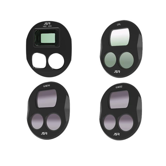 For DJI Mavic 4 Pro JSR Wide Angle Lens Aerial Lens Accessories, Style: WIDE+CPL+ND16+ND32 - Lens Filter by JSR | Online Shopping UK | buy2fix