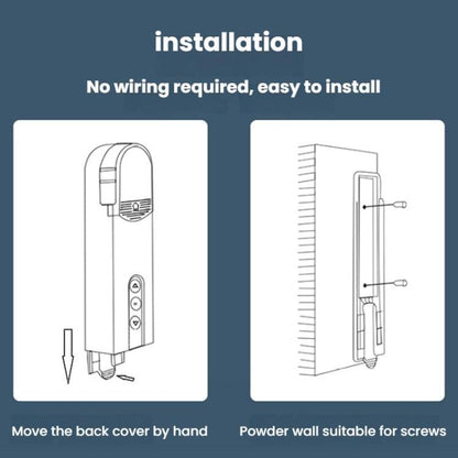 Remote Control Smart Motor Automatic Curtain Pull Cord, Specification: External WiFi Motor - Smart Switch by buy2fix | Online Shopping UK | buy2fix