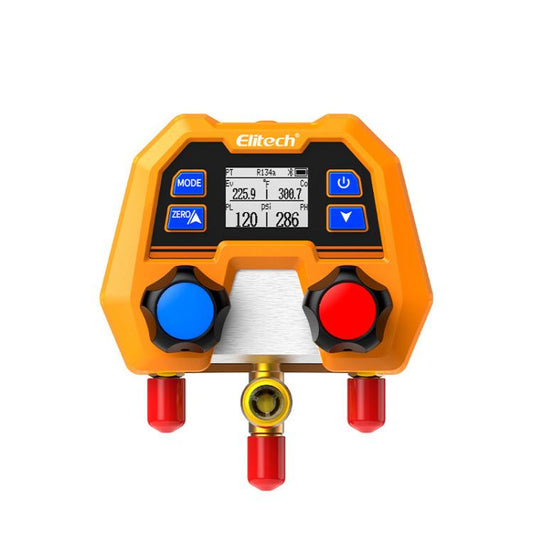 Elitech DMG-2se  Digital Manifold Gauge For HVAC, Refrigeration & AC Systems - Air Conditioner Parts by Elitech | Online Shopping UK | buy2fix