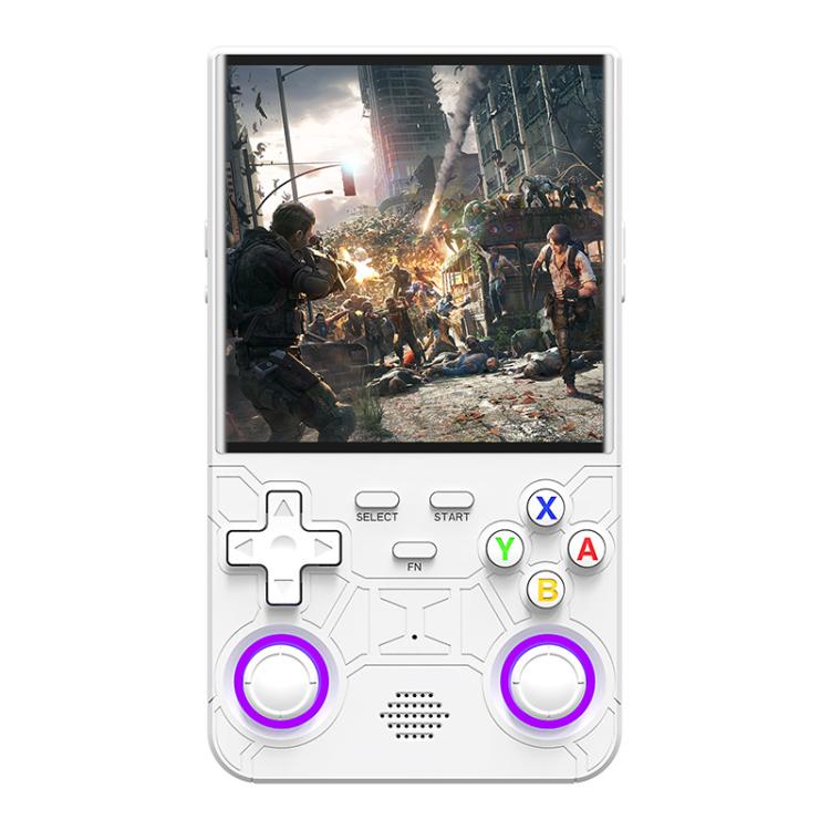 R36 Ultra 4-inch Open-Source Linux Handheld Game Console with Wi-Fi/MIFI Support Retro Portable Arcade 64G(White) - Pocket Console by buy2fix | Online Shopping UK | buy2fix