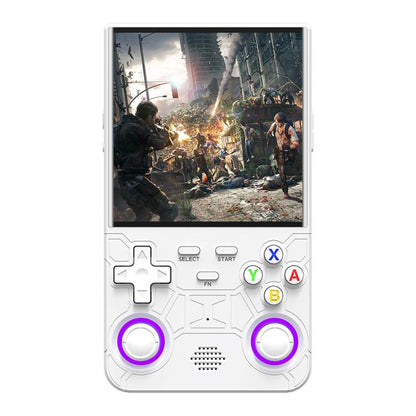 R36 Ultra 4-inch Open-Source Linux Handheld Game Console with Wi-Fi/MIFI Support Retro Portable Arcade 64G(White) - Pocket Console by buy2fix | Online Shopping UK | buy2fix