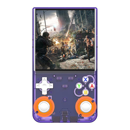 R36 Ultra 4-inch Open-Source Linux Handheld Game Console with Wi-Fi/MIFI Support Retro Portable Arcade 64G(Purple) - Pocket Console by buy2fix | Online Shopping UK | buy2fix
