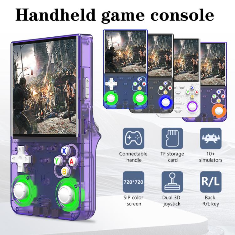 R36 Ultra 4-inch Open-Source Linux Handheld Game Console with Wi-Fi/MIFI Support Retro Portable Arcade 64G(White) - Pocket Console by buy2fix | Online Shopping UK | buy2fix