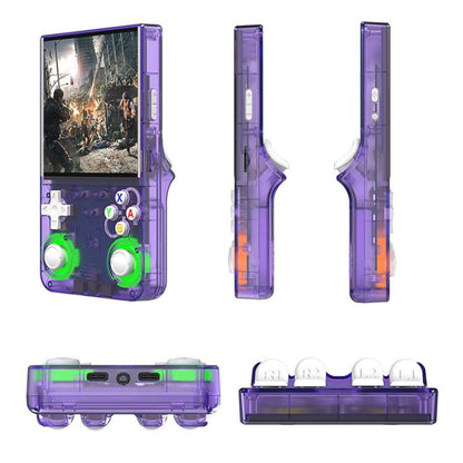 R36 Ultra 4-inch Open-Source Linux Handheld Game Console with Wi-Fi/MIFI Support Retro Portable Arcade 64G(Purple) - Pocket Console by buy2fix | Online Shopping UK | buy2fix