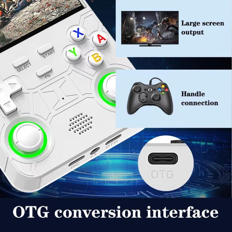 R36 Ultra 4-inch Open-Source Linux Handheld Game Console with Wi-Fi/MIFI Support Retro Portable Arcade 128G(Black) - Pocket Console by buy2fix | Online Shopping UK | buy2fix