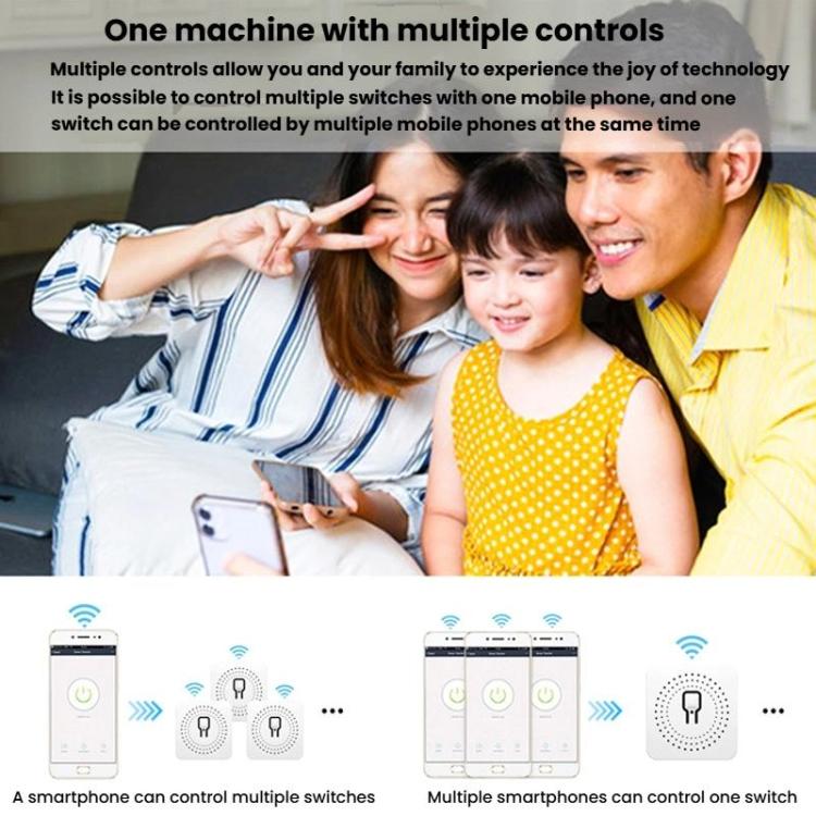 FS-03Z5 3CH ZigBee 10A Smart Switch Voice Timer Switch For Amazon Alexa / Google Assistant - Smart Switch by buy2fix | Online Shopping UK | buy2fix