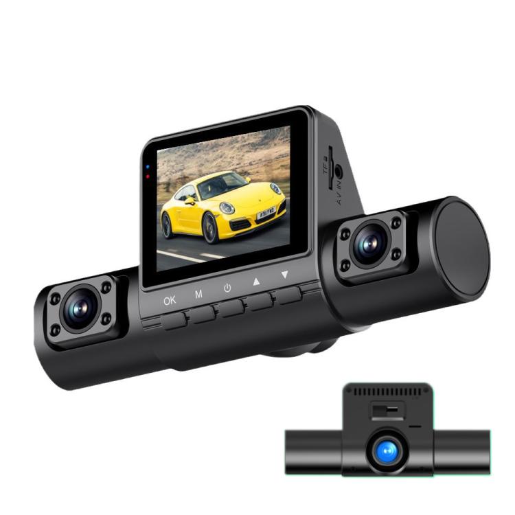 High-Definition 1080P Infrared Night Cision Parking Monitoring Driving Recorder, Specification: 3 Lenses - Car DVRs by buy2fix | Online Shopping UK | buy2fix