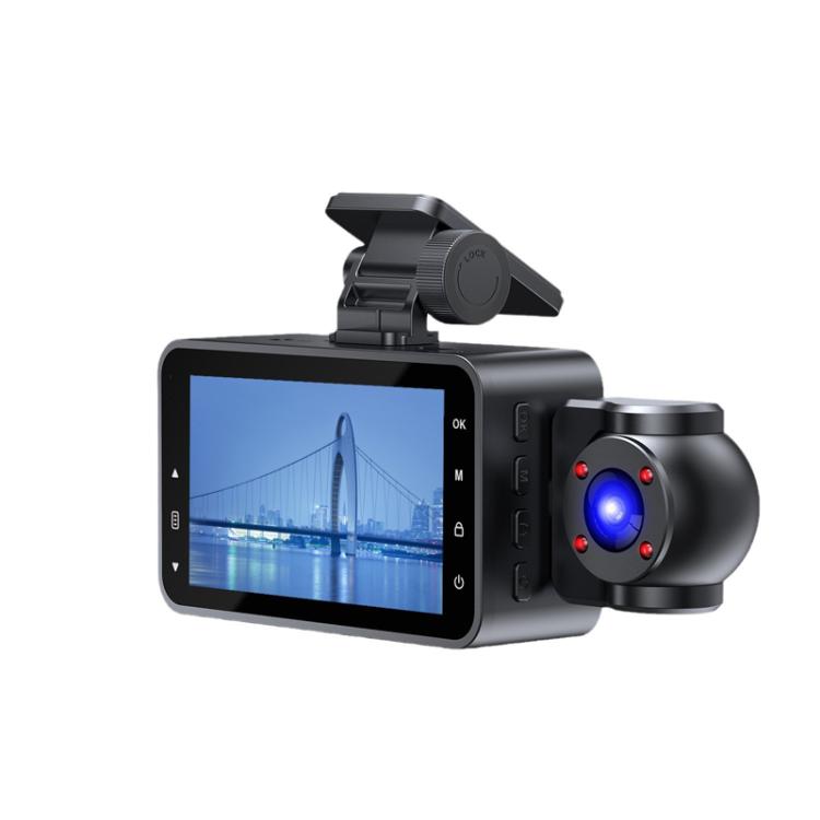 1080P HD Infrared Night Vision XWIFI Interconnected Driving Recorder, Specification: Two-recording - Car DVRs by buy2fix | Online Shopping UK | buy2fix