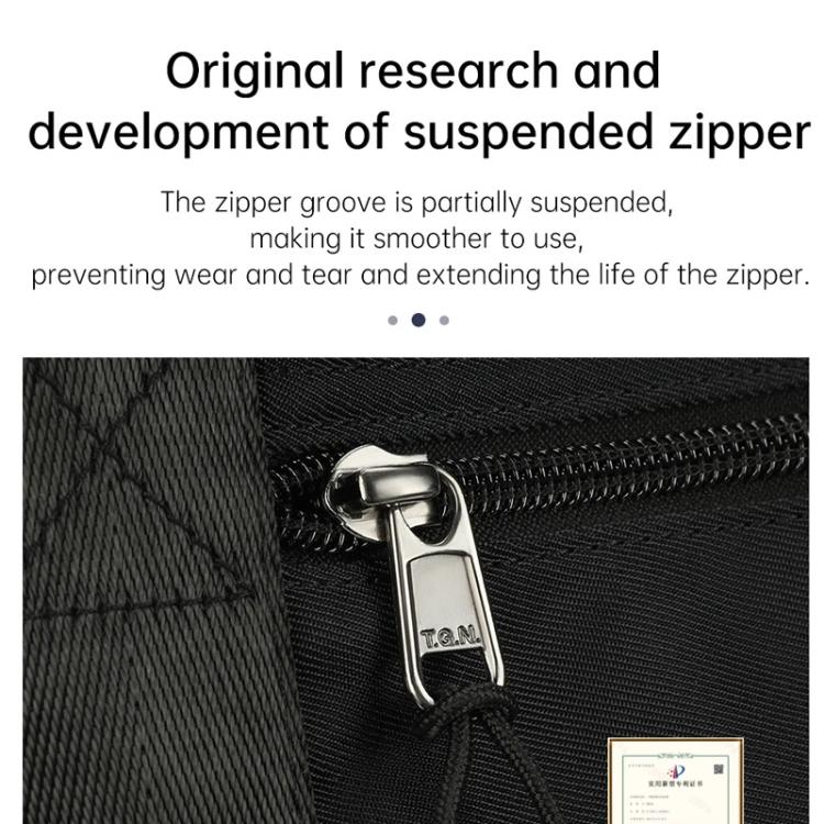 Tigernu 3 In 1 Backpack Female Should Bag Large Capacity Lightweight Tote with 14-inch Laptop Compartment(White) - Backpack by Tigernu | Online Shopping UK | buy2fix