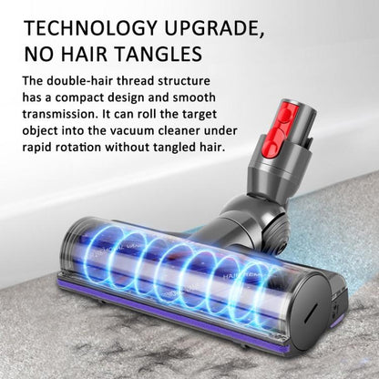 For Dyson V12 Slim / V10 Slim Vacuum Cleaner Soft Velvet Roller Direct Drive Brush Head - For Dyson Accessories by buy2fix | Online Shopping UK | buy2fix