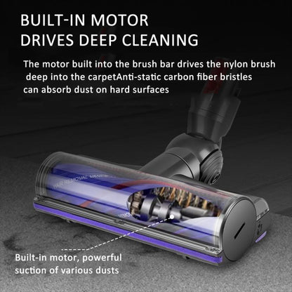 For Dyson V12 Slim / V10 Slim Vacuum Cleaner Soft Velvet Roller Direct Drive Brush Head - For Dyson Accessories by buy2fix | Online Shopping UK | buy2fix