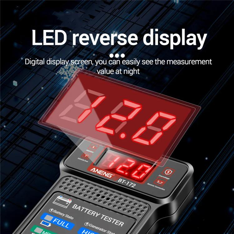 ANENG High-Precision Automobile Battery Tester(BT172) - Electronic Test by ANENG | Online Shopping UK | buy2fix