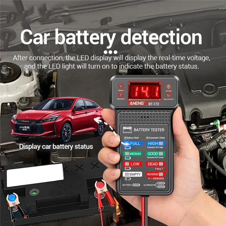 ANENG High-Precision Automobile Battery Tester(BT172) - Electronic Test by ANENG | Online Shopping UK | buy2fix