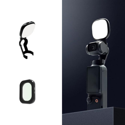 For DJI Osmo Pocket 3 JSR Fixed Frame Head Fill Light, Spec: With Soft Focus Lens - Other Accessories by JSR | Online Shopping UK | buy2fix