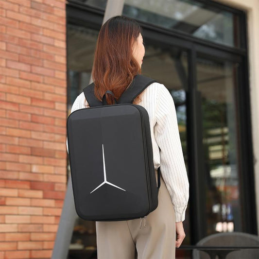 For DJI Mavic 4 Pro Creator Combo RC Pro 2 /RC 2 Backpack Storage Bag EVA Travel Case(Black) - Backpacks & Bags by buy2fix | Online Shopping UK | buy2fix