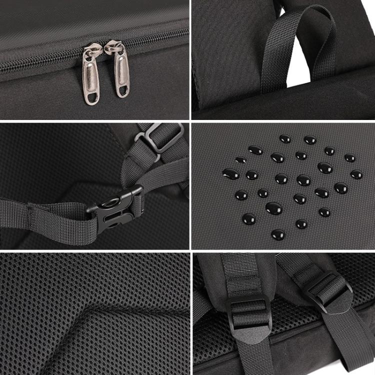 For DJI Mavic 4 Pro Creator Combo RC Pro 2 /RC 2 Backpack Storage Bag EVA Travel Case(Black) - Backpacks & Bags by buy2fix | Online Shopping UK | buy2fix
