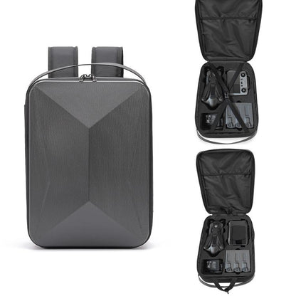 For DJI Mavic 4 Pro Fly More Combo / Creator Combo BKANO Hard Shell Backpack Storage Bag(Black) - Backpacks & Bags by BKANO | Online Shopping UK | buy2fix