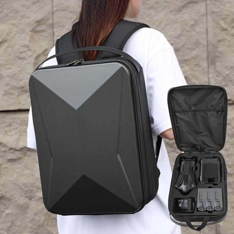 For DJI Mavic 4 Pro Fly More Combo / Creator Combo BKANO Hard Shell Backpack Storage Bag(Black) - Backpacks & Bags by BKANO | Online Shopping UK | buy2fix