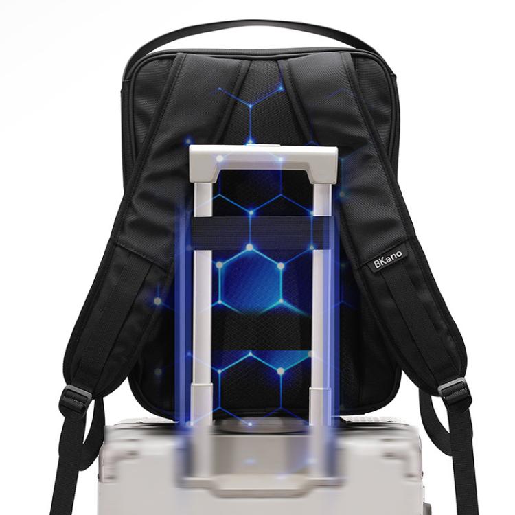 For DJI Mavic 4 Pro Fly More Combo / Creator Combo BKANO Hard Shell Backpack Storage Bag(Black) - Backpacks & Bags by BKANO | Online Shopping UK | buy2fix