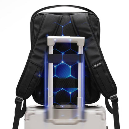 For DJI Mavic 4 Pro Fly More Combo / Creator Combo BKANO Hard Shell Backpack Storage Bag(Black) - Backpacks & Bags by BKANO | Online Shopping UK | buy2fix