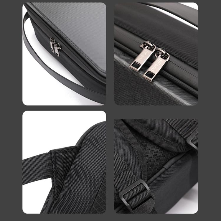 For DJI Mavic 4 Pro Fly More Combo / Creator Combo BKANO Hard Shell Backpack Storage Bag(Black) - Backpacks & Bags by BKANO | Online Shopping UK | buy2fix