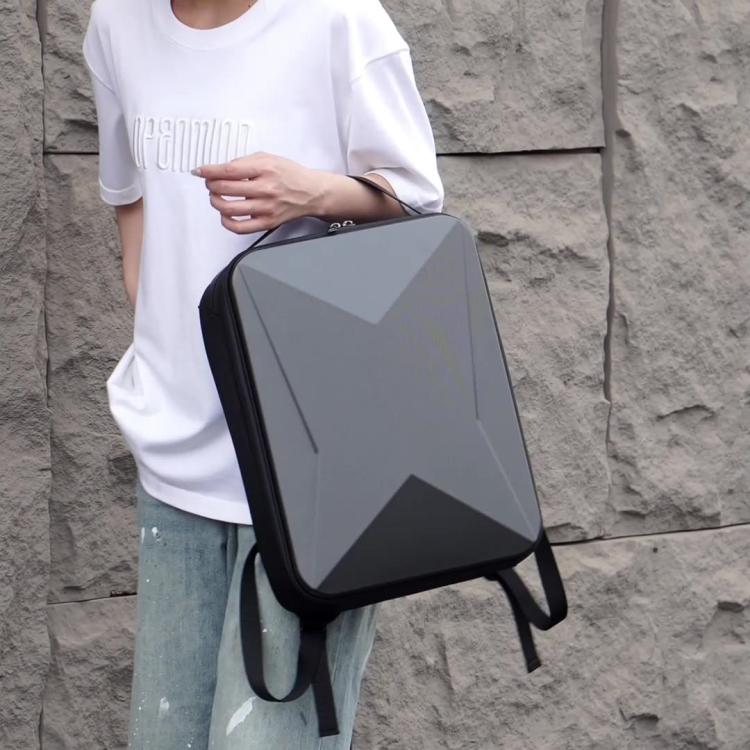 For DJI Mavic 4 Pro Fly More Combo / Creator Combo BKANO Hard Shell Backpack Storage Bag(Black) - Backpacks & Bags by BKANO | Online Shopping UK | buy2fix