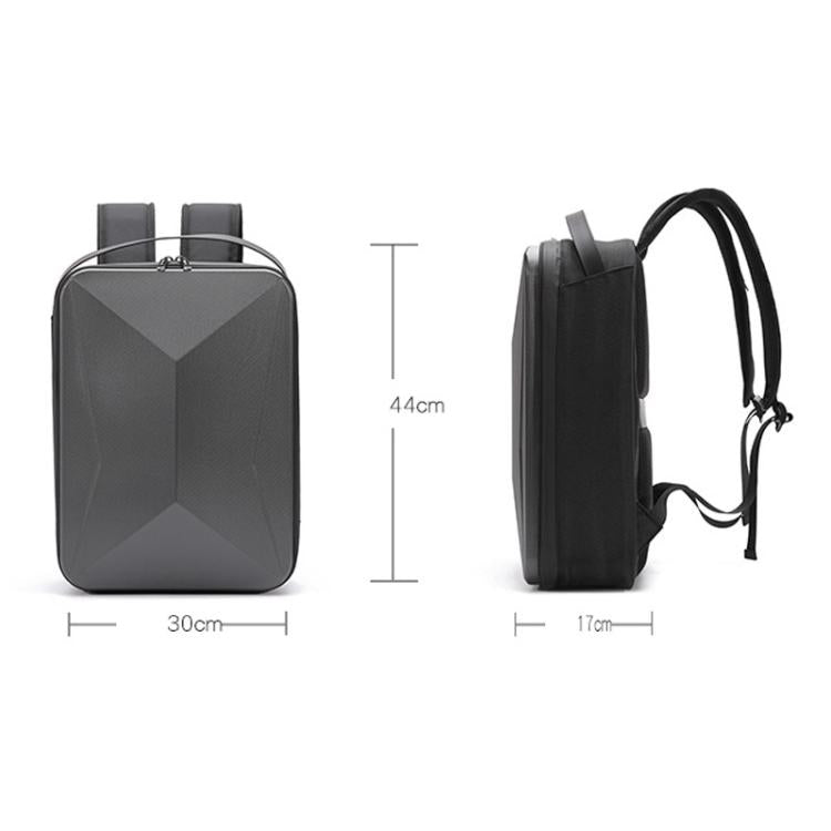 For DJI Mavic 4 Pro Fly More Combo / Creator Combo BKANO Hard Shell Backpack Storage Bag(Black) - Backpacks & Bags by BKANO | Online Shopping UK | buy2fix