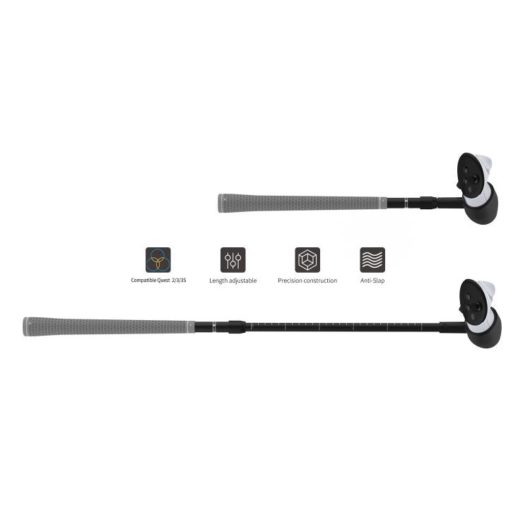 For Meta Quest 3S / 3 / 2 DOBE TY-3881 Handle Golf Club Universal Sports Club Grip - VR Accessories by buy2fix | Online Shopping UK | buy2fix