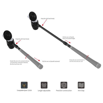 For Meta Quest 3S / 3 / 2 DOBE TY-3881 Handle Golf Club Universal Sports Club Grip - VR Accessories by buy2fix | Online Shopping UK | buy2fix