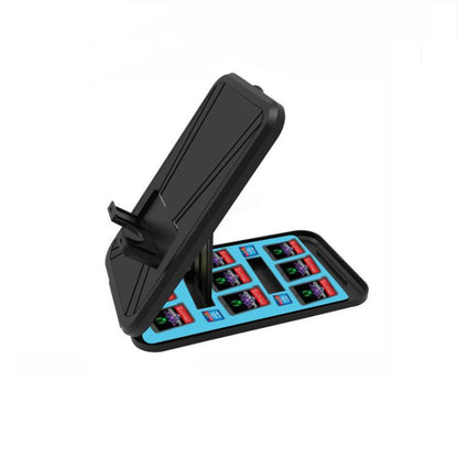 KJH Card Box Stand for Nintendo Switch 2 / Switch OLED / Lite Foldable  Holder with 9 Game Card Slots & 4 SD Card Slots(Black Orange) - Holder by KJH | Online Shopping UK | buy2fix