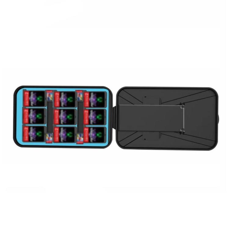 KJH Card Box Stand for Nintendo Switch 2 / Switch OLED / Lite Foldable  Holder with 9 Game Card Slots & 4 SD Card Slots(Black Blue) - Holder by KJH | Online Shopping UK | buy2fix