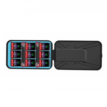 KJH Card Box Stand for Nintendo Switch 2 / Switch OLED / Lite Foldable  Holder with 9 Game Card Slots & 4 SD Card Slots(Black Blue) - Holder by KJH | Online Shopping UK | buy2fix
